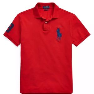 Red polo raulph